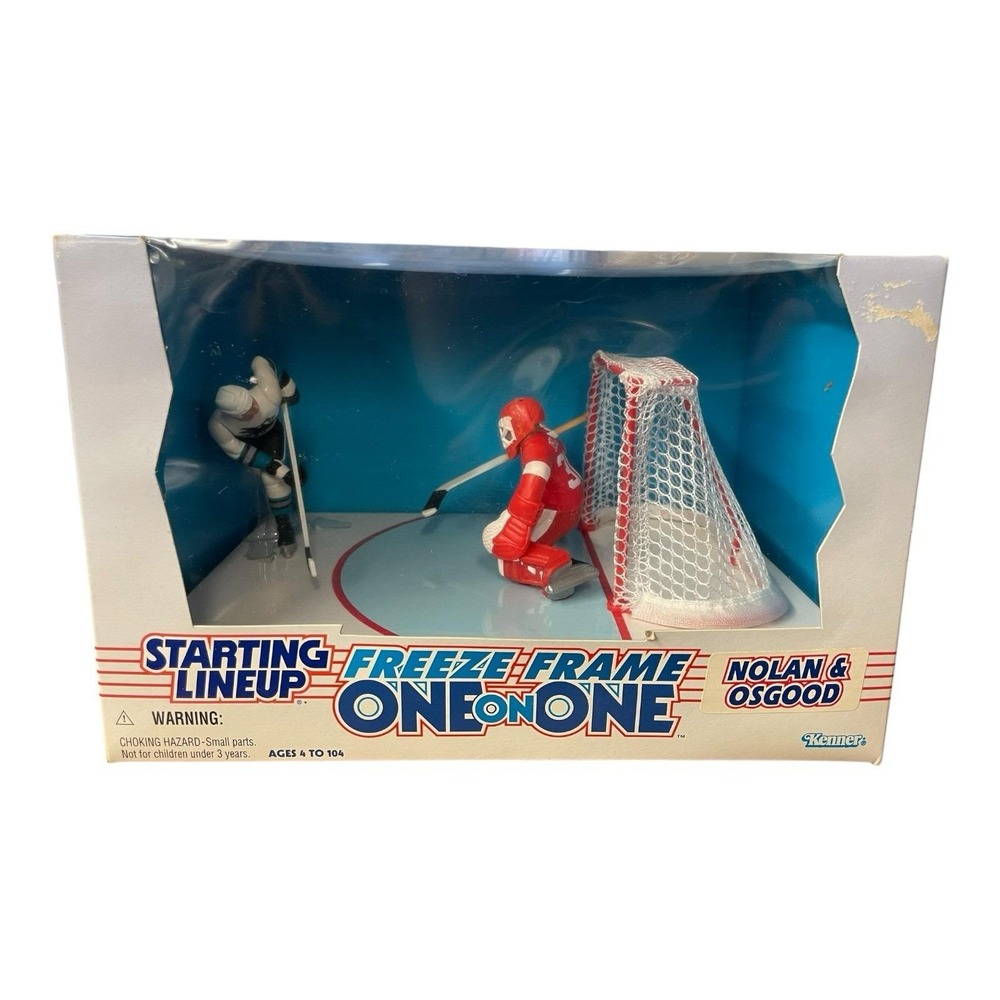 Owen Nolan‎ & Chris Osgood 1997 Starting Lineup Freeze Frame One On One Figures